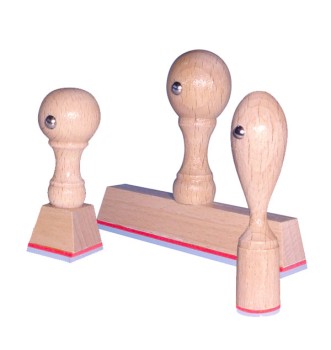 Houten Handstempels