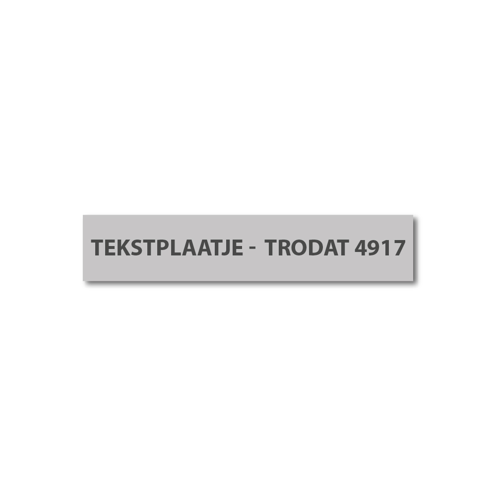 Stempelplaatje Trodat Printy 4917