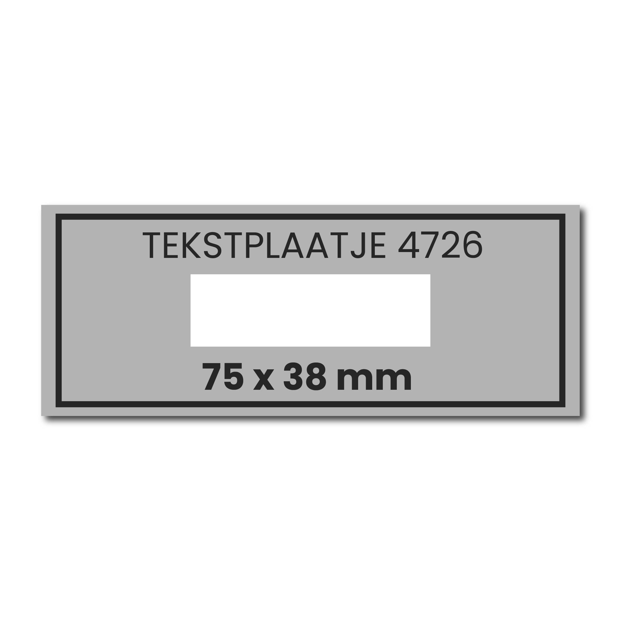 Stempelplaat Trodat Printy 4726