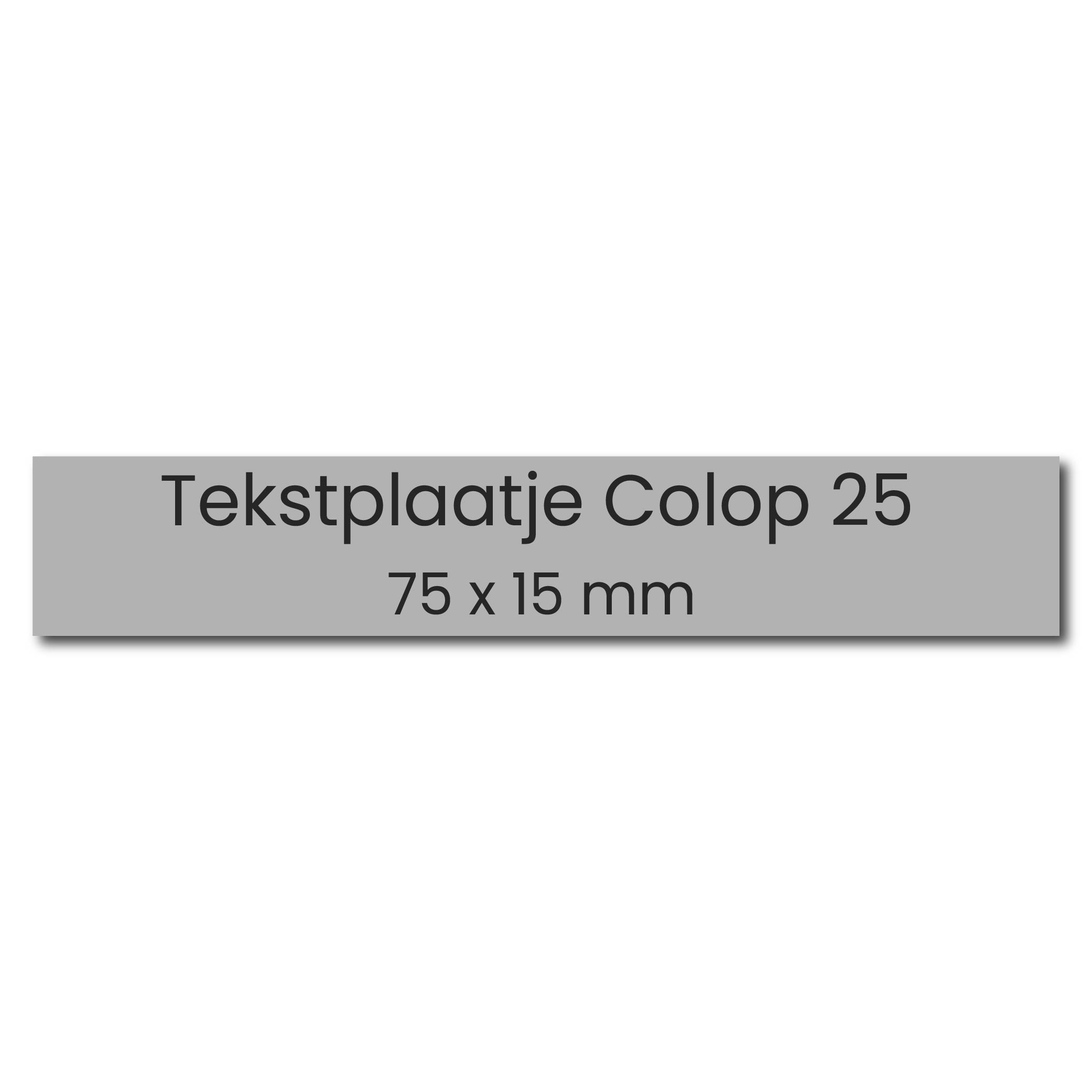 Stempelplaatje Colop Printer 25