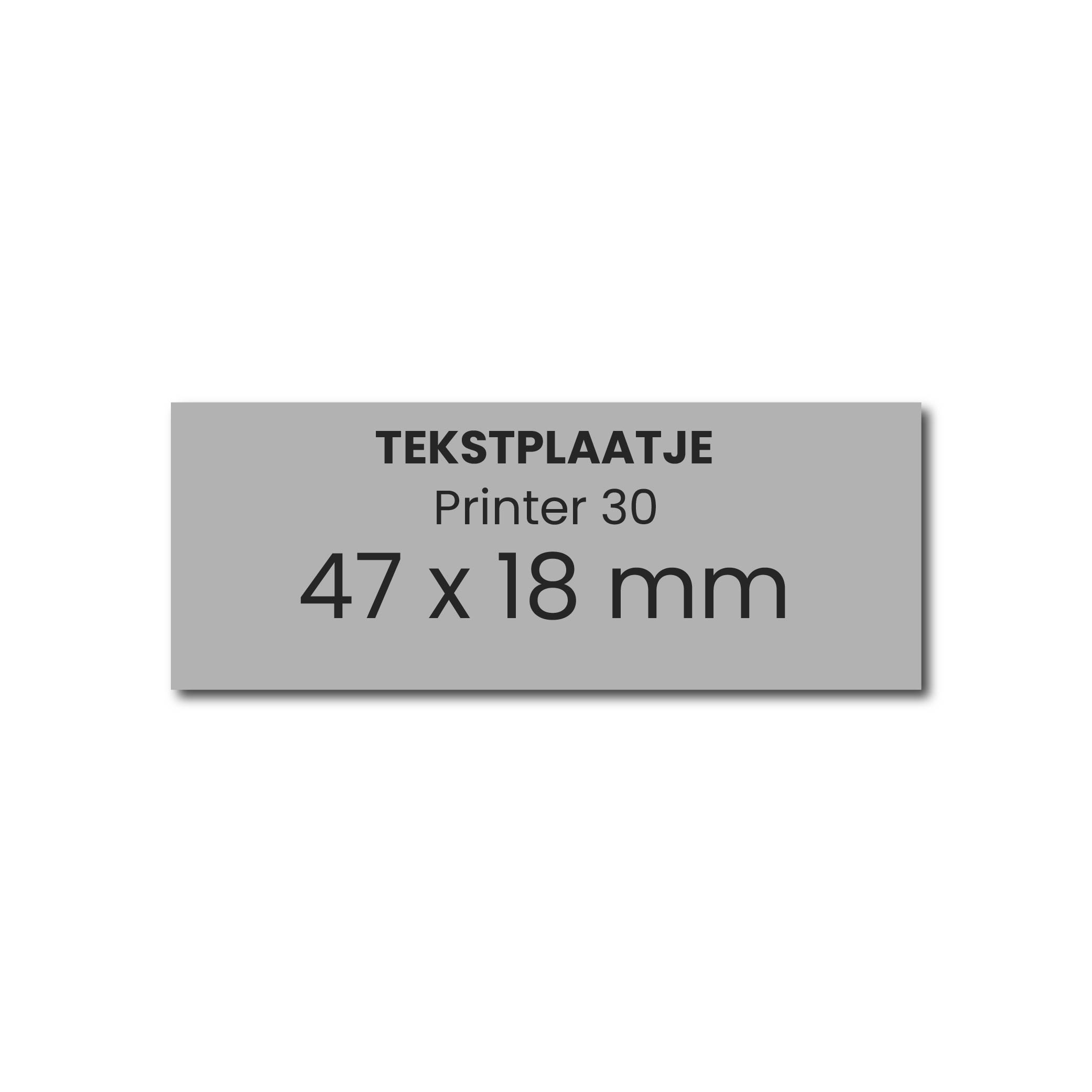 Stempelplaatje Colop Printer 30