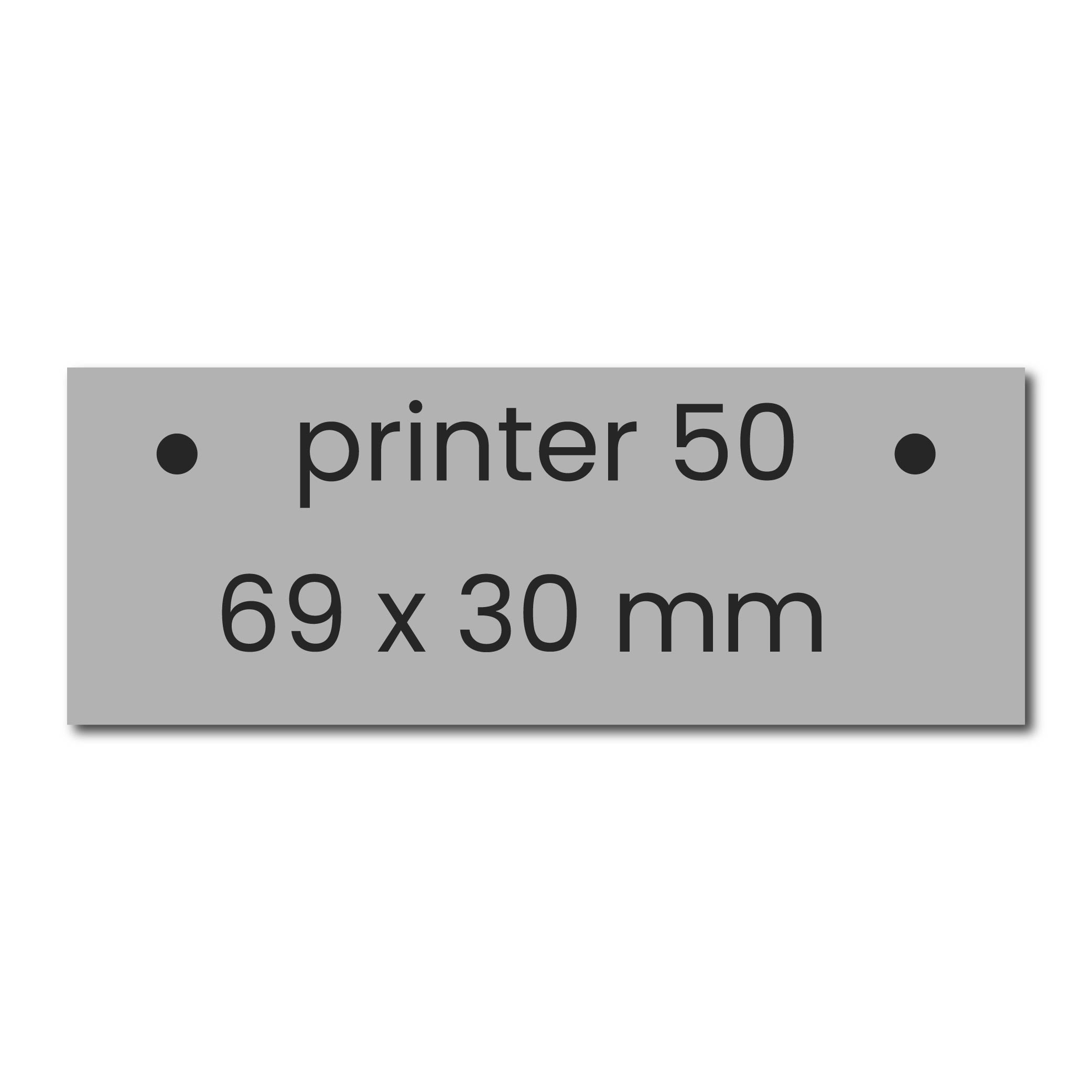 Stempelplaatje Colop Printer 50