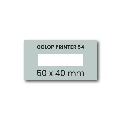 Stempelplaatje Colop Printer 54/D