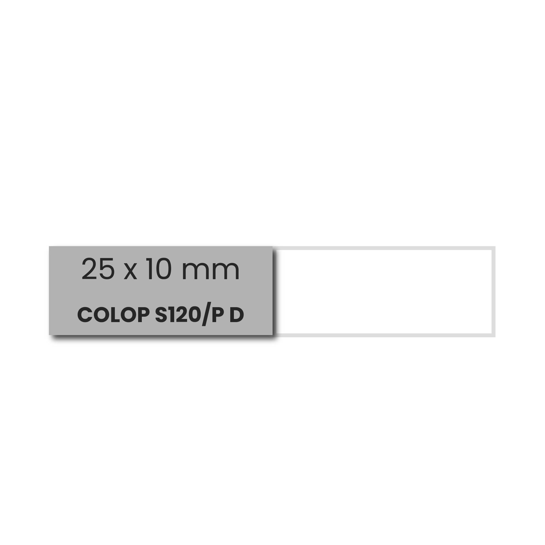 Tekstplaatje Colop Printer S120/P D