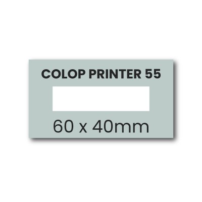 Stempelplaatje Colop Printer 55/D