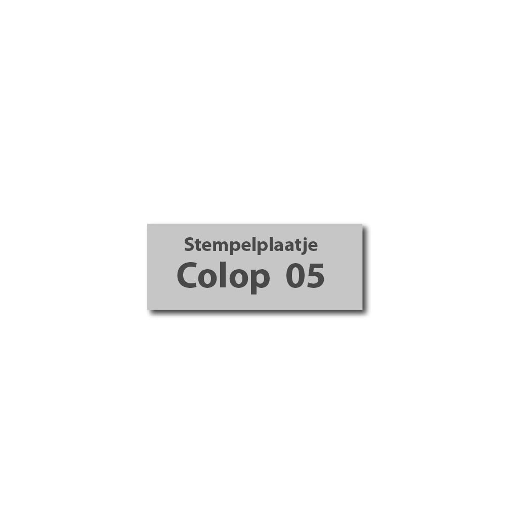 Stempelplaatje Colop Printer 05