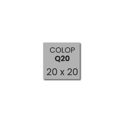 Stempelplaatje Colop Printer Q20