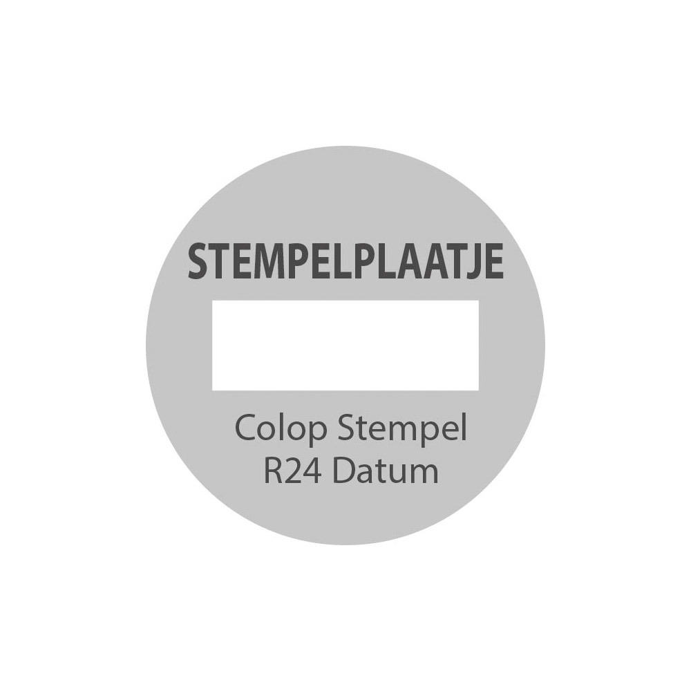 Stempelplaatje Colop Printer R24/D