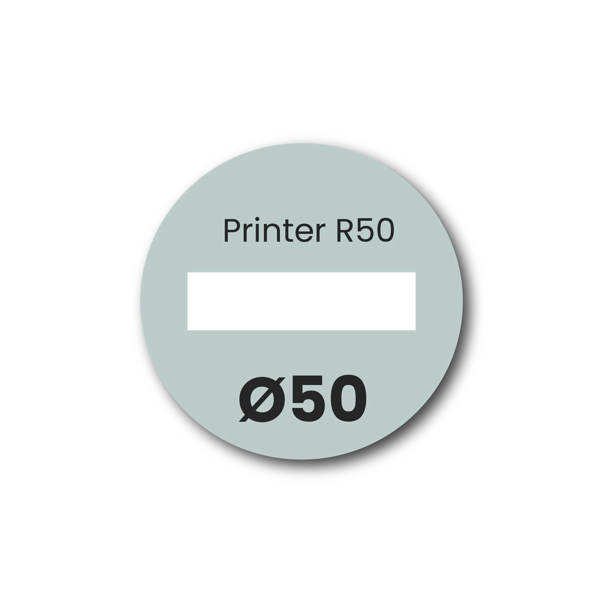 Stempelplaatje Colop Printer R50/D