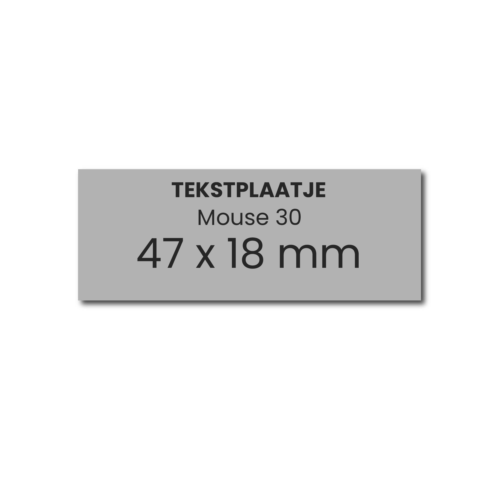 Tekstplaatje Colop Stamp Mouse 30
