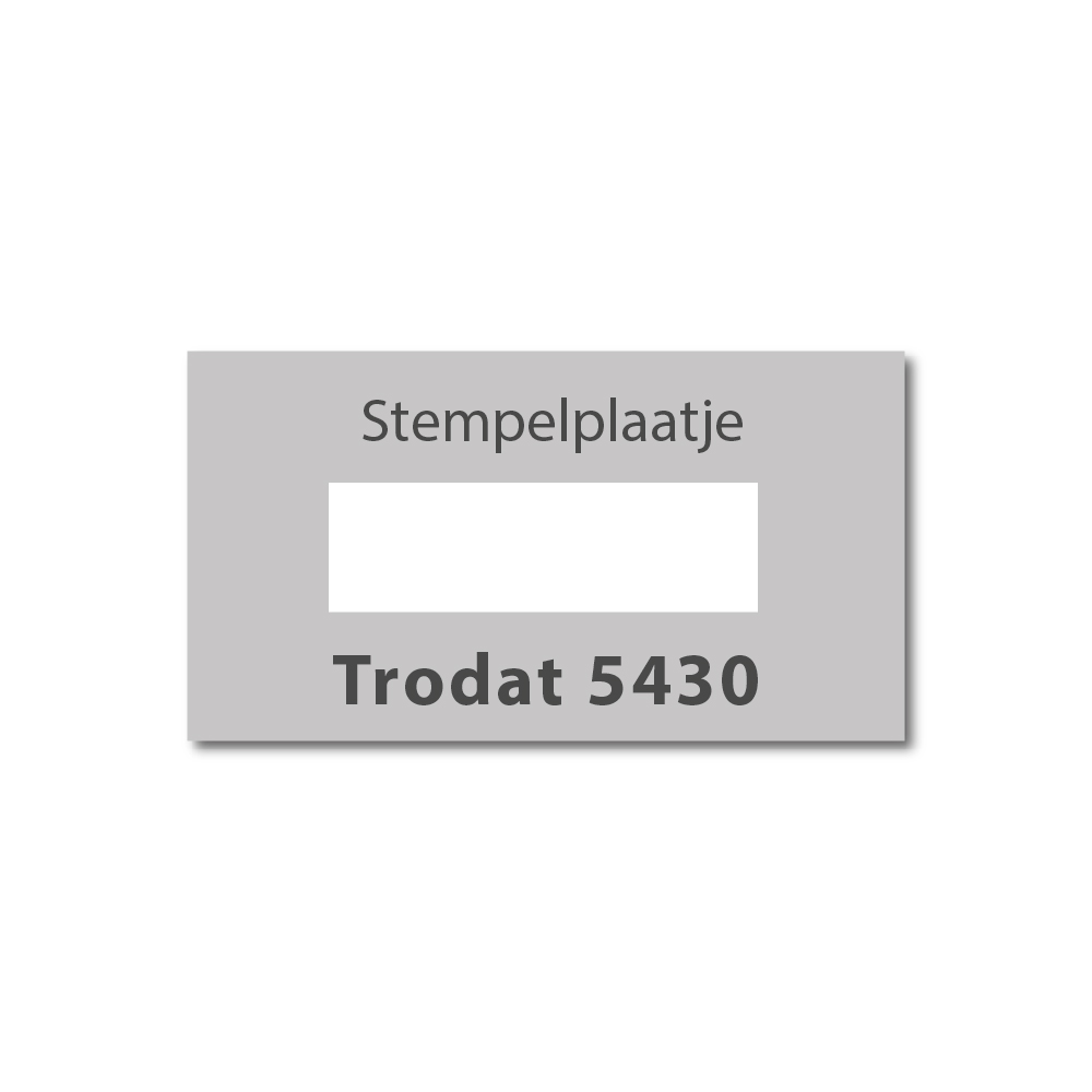 Stempelplaat Trodat Professional 5430 / 5431