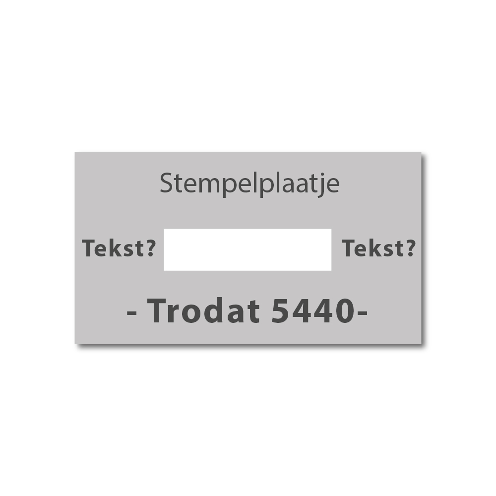 Stempelplaat Trodat Professional 5440/D