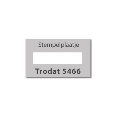 Stempelplaat Trodat Professional 5466/PL