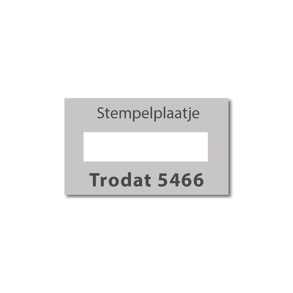 Stempelplaat Trodat Professional 5466/PL