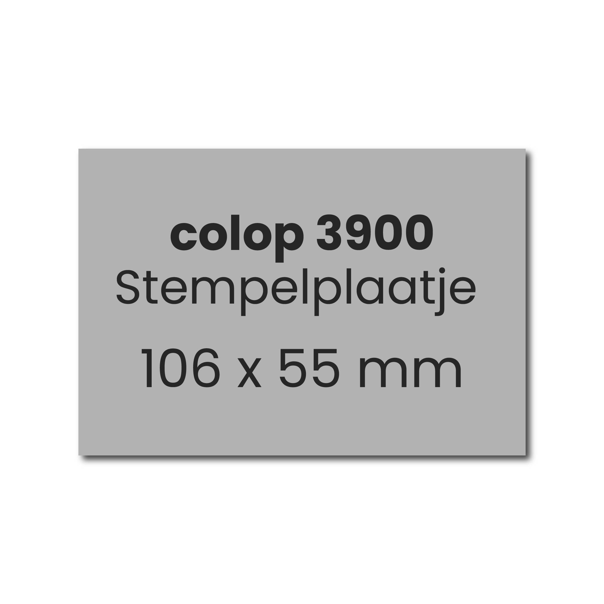 Stempelplaatje Colop eXpert 3900