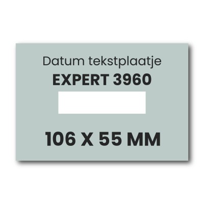 Stempelplaatje Colop eXpert 3960