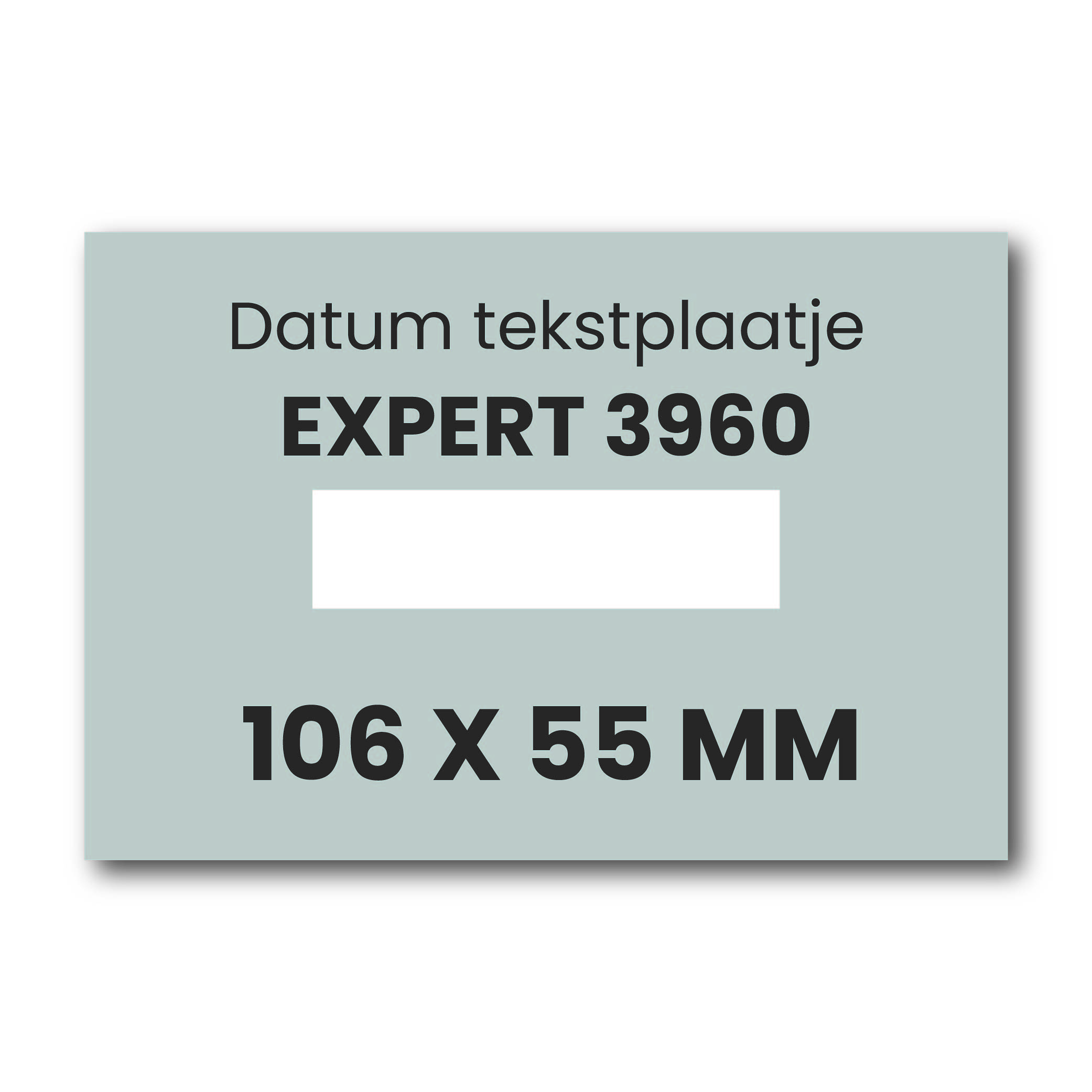 Stempelplaatje Colop eXpert 3960