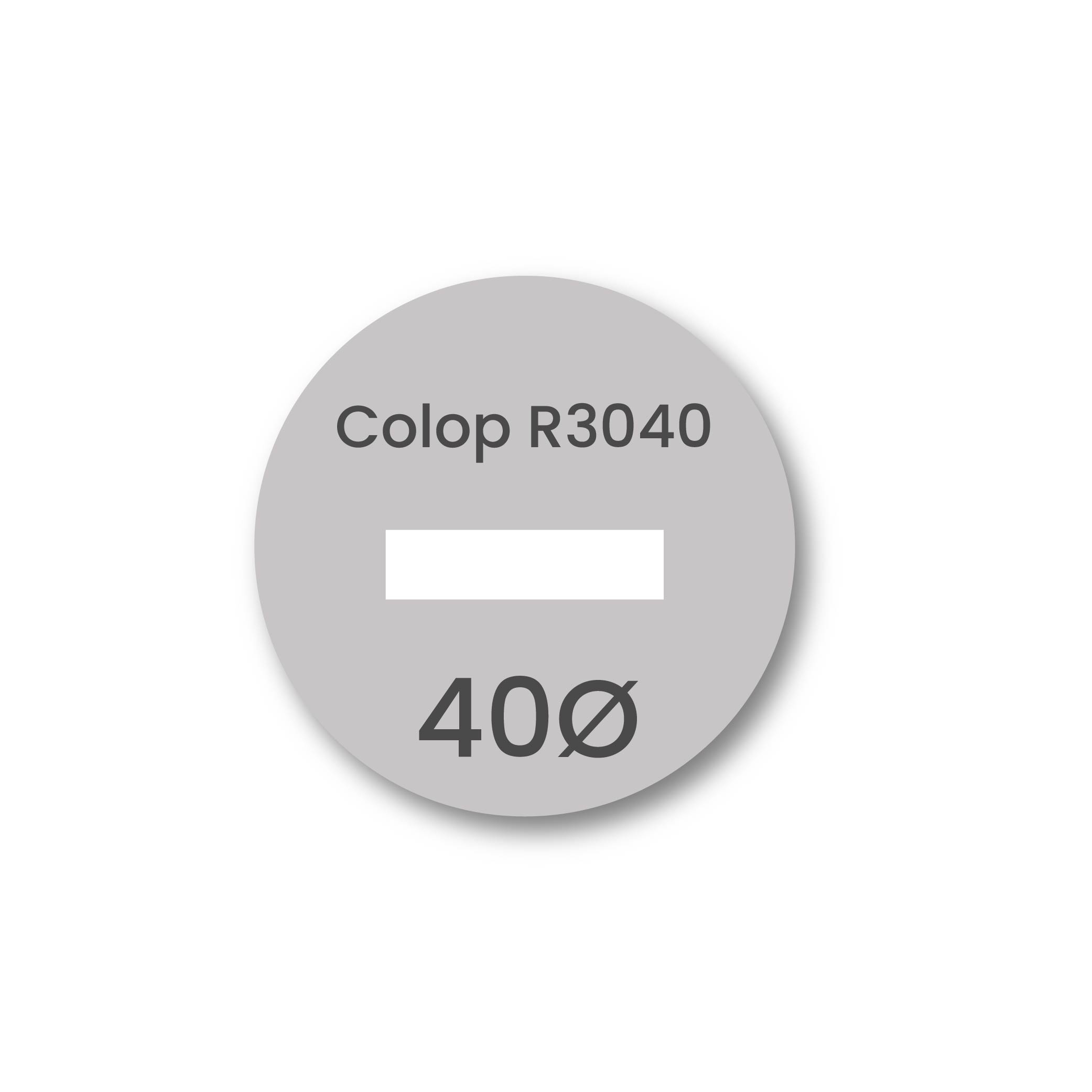 Stempelplaat Colop eXpert R3040/D