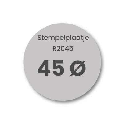 Stempelplaatje R2045