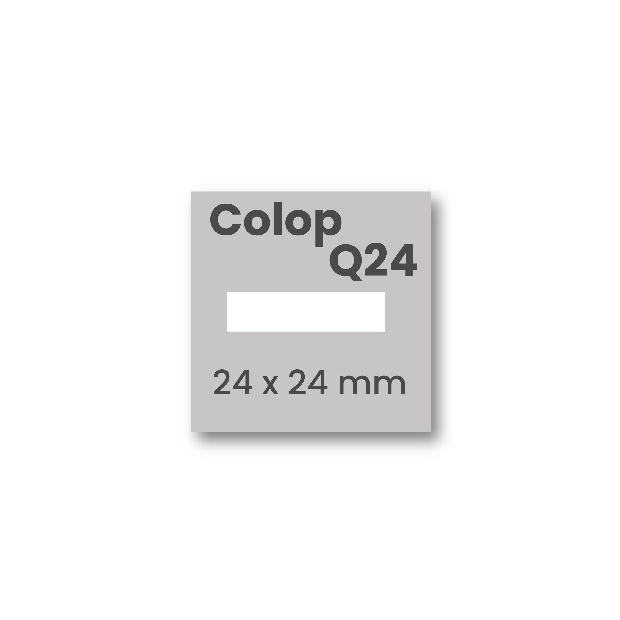Stempelplaatje Colop Printer Q24/D