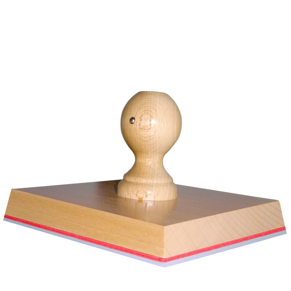 Grote handstempel 160x160 mm