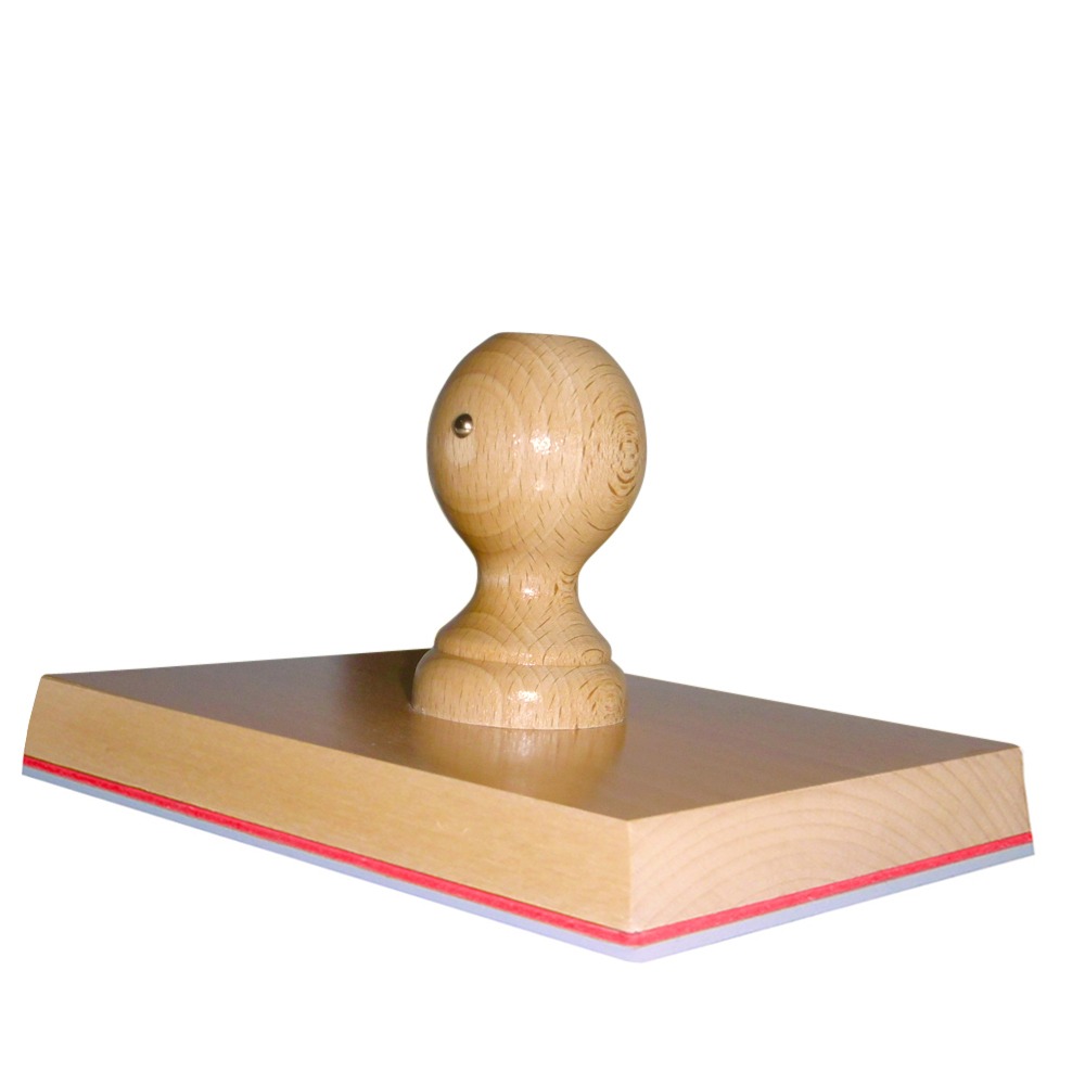Grote handstempel 180x160 mm