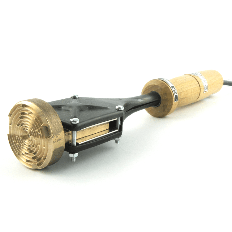 Brandstempel ALK 4 rond 50mm. compleet