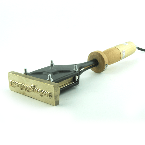Brandstempel ALK 6 110x30mm. compleet
