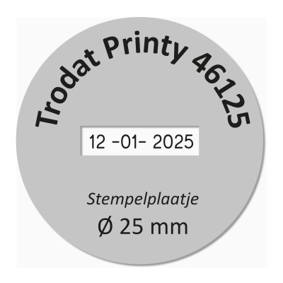 Stempelplaatje Trodat Printy 46125