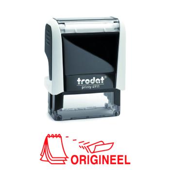 Formule stempel Trodat met de tekst 'origineel'